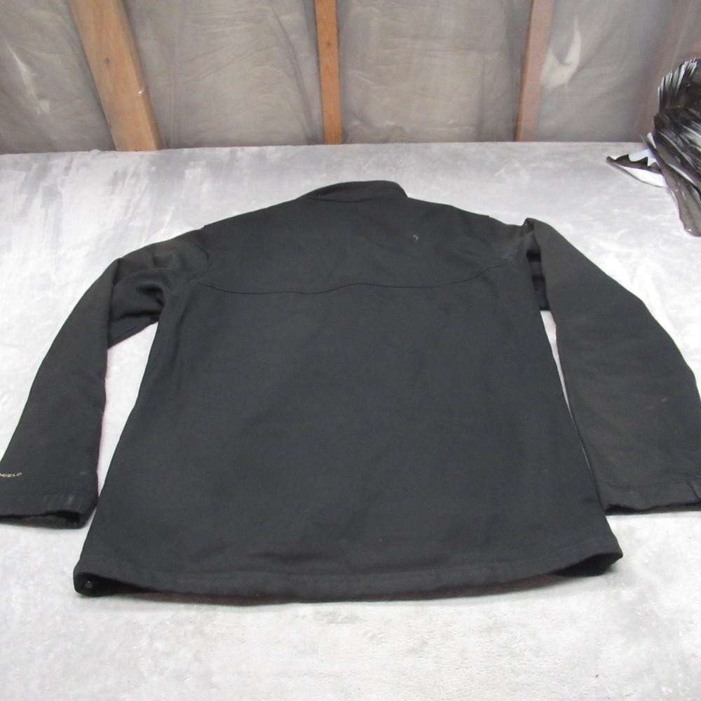 Columbia Jacket Men Large Black Softshell Wind Ra… - image 8